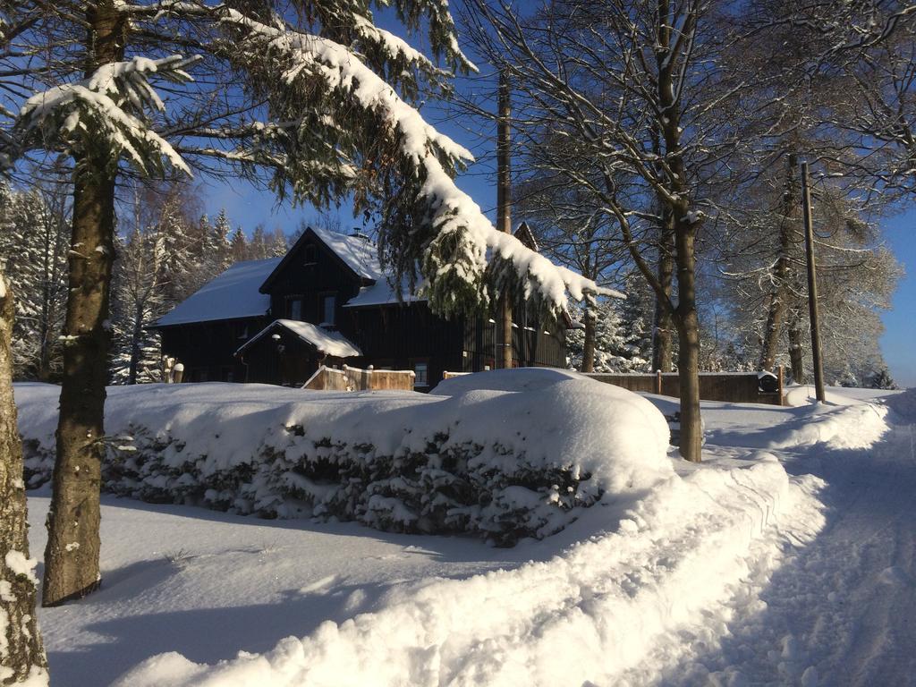 Ferienhaus Berghuette Vogtland In Klingenthal Villa Exterior photo