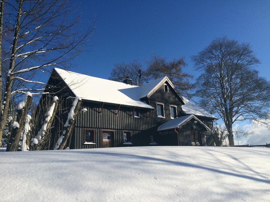 Ferienhaus Berghuette Vogtland In Klingenthal Villa Exterior photo