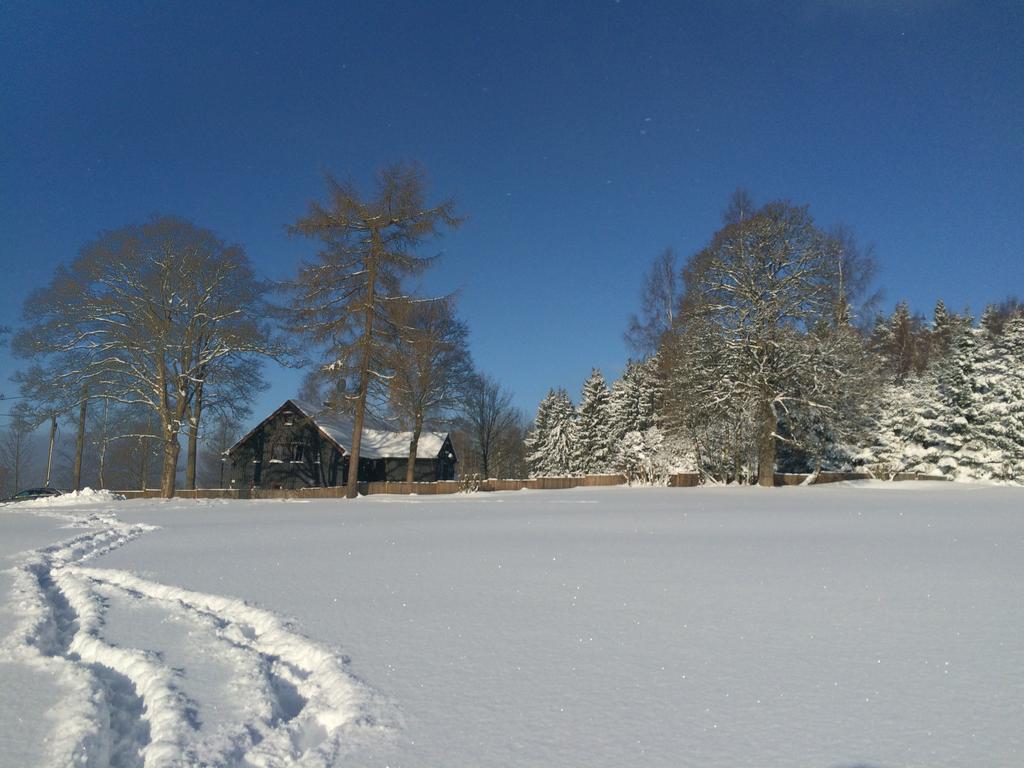 Ferienhaus Berghuette Vogtland In Klingenthal Villa Exterior photo