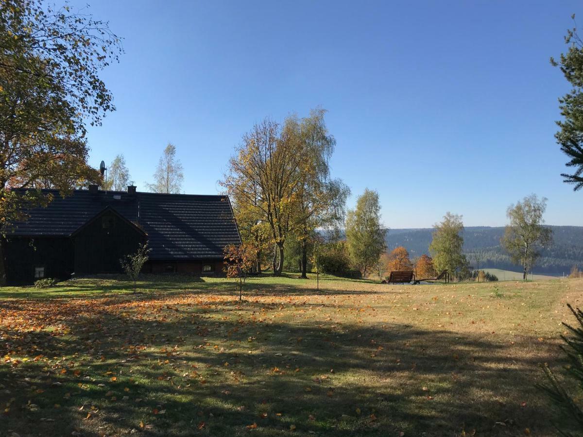 Ferienhaus Berghuette Vogtland In Klingenthal Villa Exterior photo